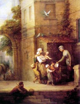 托馬斯 庚斯博羅 Charity relieving Distress 托馬斯 庚斯博羅 Charity relieving Distress